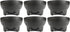 Set of 6 Black Salsa Bowls! 4.5" Diameter, 12 oz Bowls Perfect for Parties, Events, or Regular Use! Great for Dips and Sauces!...