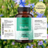 HERBAMAMA Inulin Powder Capsules 1200mg - Digestive Support & Gut Cleanse with Inulin Prebiotic Fiber - Vegan, Non-GMO Chicory Root Powder Supplem...
