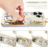 for iPhone 13 Pro Wrist Band Kickstand Cover Case Cheetah Print Ultra Slim IMD Shockproof Protection Holder Cover Case for Apple iPhone 13 Pro 6.1...