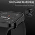Adepoy 2 Pack Hard Case Compatible with Apple Watch 41mm Series 9 Series 8 Series 7 with Tempered Glass Screen Protector, Black Ultra-Thin Durable...