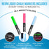 Cinch Magnetic Dry Erase Chores Chart for Kids (17x20 inches, Black) - 6 Whiteboard Markers with Magnets...