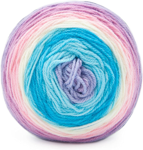 Lion Brand Yarn Mandala, Multicolor Yarn for Crocheting and Knitting, Craft Yarn, 1-Pack, Liger...