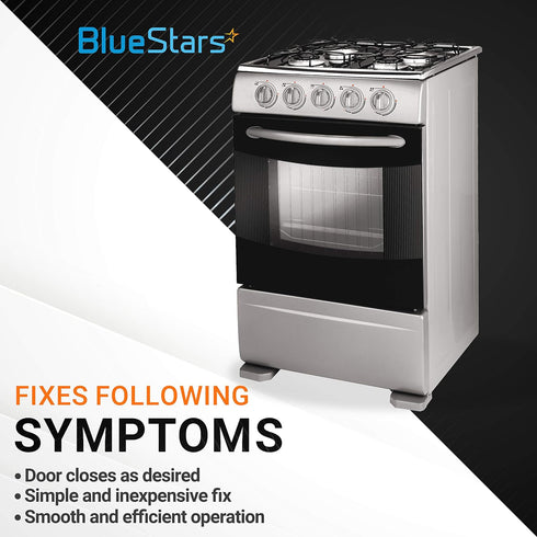 2 Packs 3051162 & 3051163 Range Oven Front and Rear Drawer Glide Replacement Kit by BlueStars - Exact Fit for Electrolux and Frigidaire Ranges - Replaces AP2121517 PS434226 PS434227