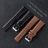 Galaxy Watch 3 45mm Bands 2 Pack, Compatible with Samsung Band, Width 22mm Leather, for Men Women Quick Release Smart Straps Unisex Size(Black+Bro...