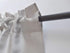 Aiking Home Solid Faux Silk window Valance, Silver-Size 56''x16''...
