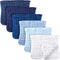 Irenare 6 Pack Muslin Burp Cloths Cotton Baby Burping Rags Large 20 x 10 Inch 6 Layers Spit up Rags Soft Absorbent Multicolor Wash Cloths Diapers ...