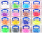 16 x 0.14 LITRE PLASTIC ORGANISER TOOL STORAGE BOX SET...
