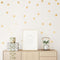Easy Peel + Stick Gold Wall Decal Dots - 2 Inch (100 Decals) - Safe on Walls & Paint - Metallic Vinyl Polka Dot Decor - Round Circle Art Glitter S...