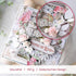 STAMPERIA INTERNATIONAL, KFT Scrapbooks Paper Pad 8X8 10PK HOUSE ROSE, 20.3 x 20.3 (8'' x 8''), Multicoloured...