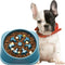 Gefryco Slow Feeder Dog Bowls Anti Gulping - Healthy Slow Eating Dog Bowl Bloat Stop - Adult, Puppy Slow Food Feeding Bowl - Dog Puzzle Maze Bowls...