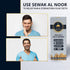 Pack of 5 Miswak Sticks for Teeth with Holder - Vacuum Sealed Natural Flavored Chew Sticks for Humans - Natural Toothbrush for Teeth Whitening, Or...