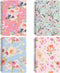 Spiral Notebooks, Cute Journals for Women, 4 Pack College Ruled Hardcover Notepad for Work, B6 Size, Small 5 × 7 Flower Journal Office Supplies...