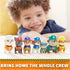 Rubble & Crew, Toy Figures Gift Pack, with 7 Collectible Action Figures, Kids Toys for Boys & Girls Ages 3+...