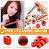6 Pieces Copper Pipe Cleaners Include 12 Inch, 34 Inch, 1 Inch Handy Sized Plumber, Tube Cleaning Brush for Copper, Red Different Size Copper Pipe...