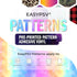 Siser EasyPSV Patterns 11.8" x 3ft Roll - Self Adhesive Permanent Craft Vinyl (Serape)...