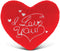 DolliBu Cute Stylish Red Heart “I Love You” Valentines Holiday Message Soft Plush Cushy Doll Huggable Decorative Stuffed Toy for Kids Toddlers Gif...