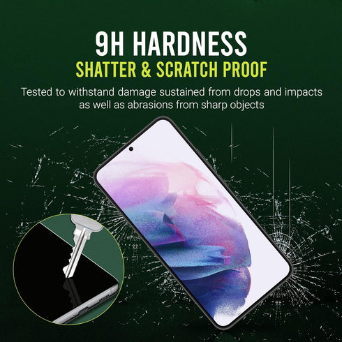 3 Pack 6.2” TPU Film Screen Protector for Samsung Galaxy S21 5G with 3x Cleaning Kits, Self-Healing, Impact Protection, Maximum Coverage, Case Com...