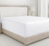 California Design Den White Twin XL Fitted Sheet, 100% Cotton 400 Thread Count Sateen, 1 Fitted Sheet Only for Home, Fits College Dorm Mattresses ...