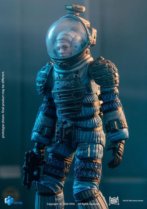 Hiya Toys Exquisite Mini Series 1/18 Scale 5 Inch Alien Lambert in Spacesuit Action Figure...