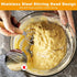 2-Pack Danish Dough Whisk, 13-Inch Bread Whisk, Dutch Whisk with Stainless Steel Ring, Dutch Bread Whisk for Sourdough, Pizza, Pastry, and Cookies...