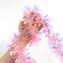 LOMIMOS 17 Ft Easter Christmas Tinsel Garland,Pink Glittering Decoration for Xmas Tree Party Wedding Supplies...