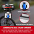 PRO BIKE TOOL Bike Saddle Bag - 11.8 x 3.5 inches - Efficient Cycling Storage Solution, Durable and Weatherproof, Easy Access, Sleek Compact Desig...