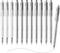 M&G Black ink Gel Pens 0.5mm, Retractable Pens, Fine Point Pens, Japanese-Style Gel Pen, Retractable Gel Pens Ideal for Office and School Supplies...