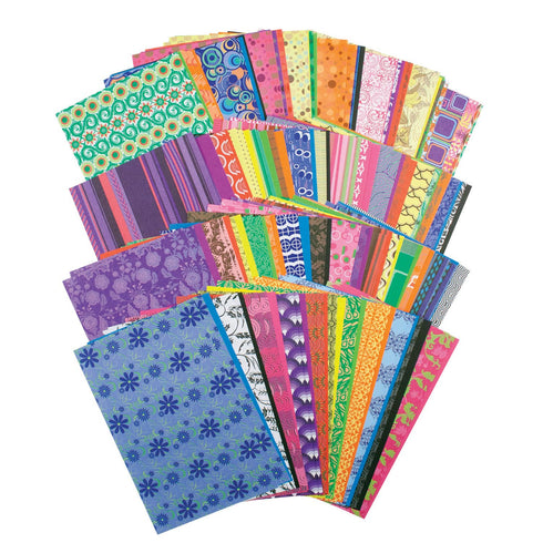 Roylco Decorative Hues Paper, 8-1/2 X 5-1/2 in, Pack of 192 - 1435530...