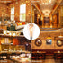 HESSION ST64 LED Edison Bulbs, 4W Equivalent 40W, Soft Light Amber Glass 2700K, LED Filament Bulbs with 90+ CRI E26 Medium Base, Dimmable Light Bu...