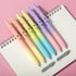 Mr. Pen- Retractable Gel Pens, 6 Pack, Gradient Color Barrels, Black Gel Pens, Fast Dry, Gel Pens Fine Point 0.5mm, Retractable Pens, Cute Pens, G...