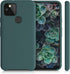 kwmobile Case Compatible with Google Pixel 5 Case - TPU Silicone Phone Cover with Soft Finish - Blue Green...