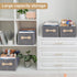 Stackable Storage Bins with Lids 1 Pack Foldable Storage Containers Closet Organizer, Clothes Organizer for Closet, Clothes Organizer for Clothes,...