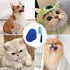 Dog Bath Brush,Cuteabc 2Pcs Cat Grooming Comb Set Included Scrub Brush for Dogs Bath and Pet Steel Combs,silicone pet brush?dog bath brush scrubbe...