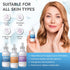 3-Piece Skin Serum Set - Vitamin C, Hyaluronic Acid, Retinol - Unisex - 1 fl. Oz...