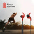 Aiwa Sport in Ear Wireless Earbuds with Bluetooth 5.0, 10mm drivers, 30 Foot Range, 4 hour battery life, Perfect for Workout, Premium Sound (Red)...