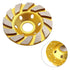 sansheng 4 Pieces Concrete Grinding Wheel 4 inch,Diamond Cup Wheel Angle Grinder Wheels Grinding of Concrete, Granite...