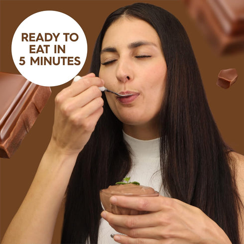 Simply Delish Natural Instant Chocolate Pudding - Sugar Free, Non GMO, Gluten Free, Fat Free, Vegan, Keto Friendly - 1.7 OZ (Pack of 1)...