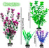 30Pcs Aquarium Plants, Fish Tank Accessories Artificial Aquatic Plants,Full Set of Fish Tank Decorations, Various Sizes...