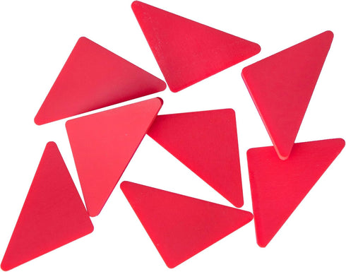 Thirteen Chefs Cutting Board Feet, Non Slip Silicone Pads, Set of 8, Red - Non Adhesive, Glue Free...