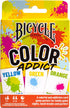 Bicycle Color Addict Matching Family Card Game, Up to 6 Players (Ages 7 and Up), Yellow...