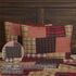 VHC Brands Wyatt Bedding Accessory, Standard Sham 21x27, Patchwork Tan...
