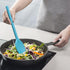 Zeal Scratch Non-Stick Silicone Cooking Spoon, Aqua Blue, 30 cm...