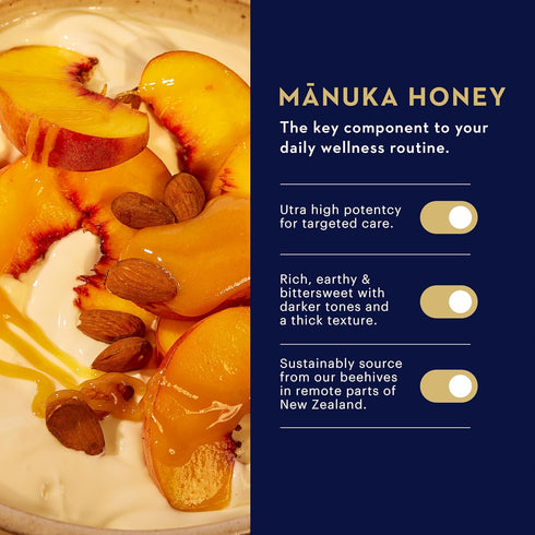 Manuka Health UMF 6+/MGO 115+ Manuka Honey (250g/8.8oz), Superfood, Authentic Raw Honey from New Zealand...