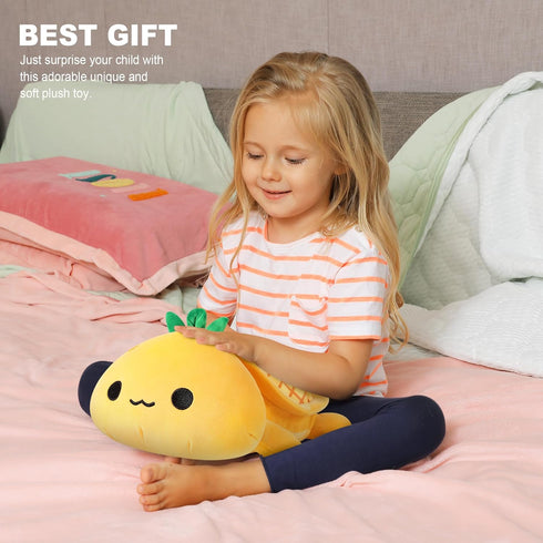 Onsoyours Turtle Plush Cute Pineapple Soft Stuffed Animal Turtle Plush Pillow, Tortoise Kawaii Pineapple Plushie Toy for Kids (Pineapple Turtle, 1...