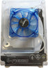 Bgears b-PWM 80mm Blue LEDs Gaming PC Cooling Fan, High Speed High Performance 2 Ball Bearing PWM Signal, Mini 4 pin Connector, 500-4000 RPM with ...