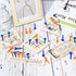ONEST 5 Packs Wooden Peg Board Game Wooden Board Game Family Board Game Toy Birthday Party Favors Classic Educational Toy for Teens and Adults...