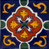 3x3 16 pcs Blue Granada Talavera Mexican Tile...
