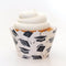 Black Graduation Caps w/Hat Tassles Cupcake Wrappers - Set of 12 - Cheap Decorations for Graduations...