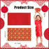 60 Pieces Chinese New Year Red Envelopes 2024 Chinese Red Packets Hong Bao Gift Spring Festival Lucky Money Envelopes 6 Designs 3.5 x 6.7 Inches(M...