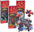 Marvel Spider-man Jigsaw Puzzle Mega Bundle ~ 3 Marvel Spiderman Puzzles for Kids | Featuring Spiderman, Venom Jigsaw Puzzle and More with Tattoos...